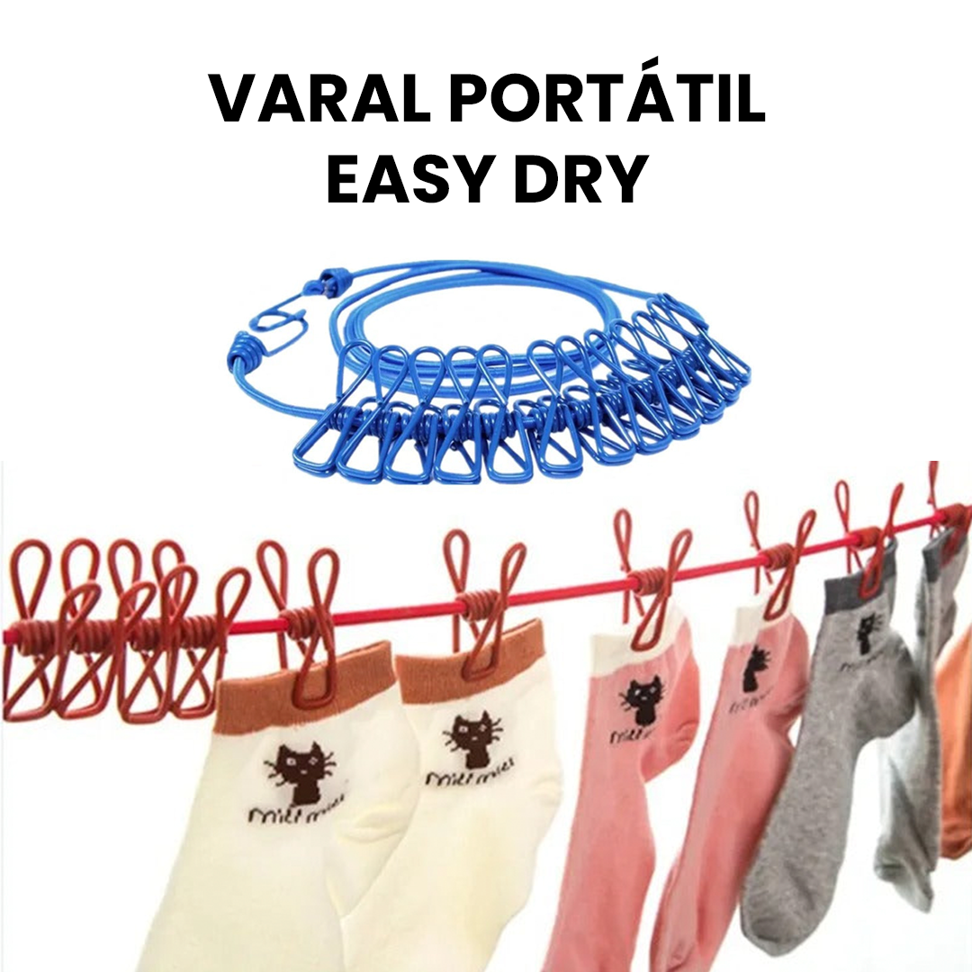 Varal Portátil Easy Dry